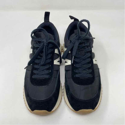Pre-Owned Moncler Black Nylon Shoe Size 9 Designer Shoes