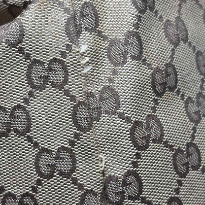 Pre-Owned Gucci Brown Fabric Designer Handbag