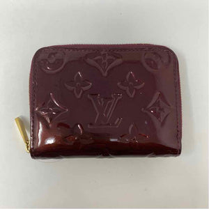 Pre-Owned Louis Vuitton Burgundy Patent Designer Wallet