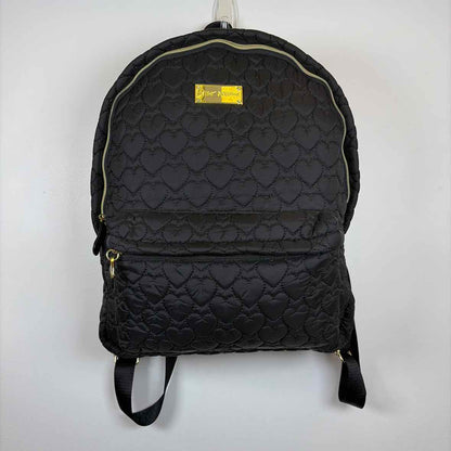 Pre-Owned Betsey Johnson Black Nylon Handbag