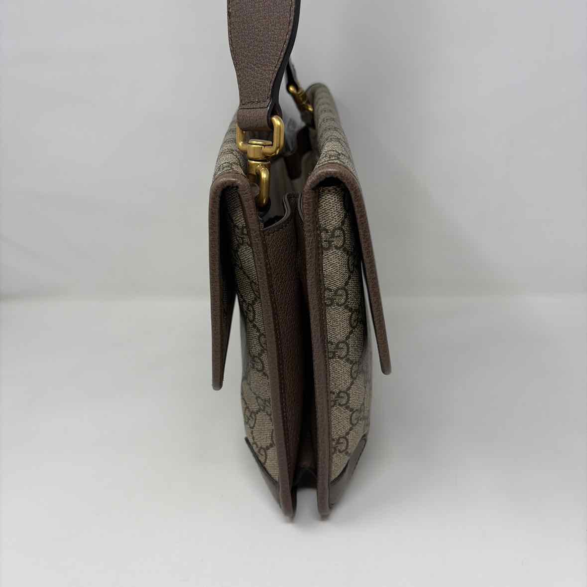 Pre-Owned Gucci Monogram Canvas Designer Handbag