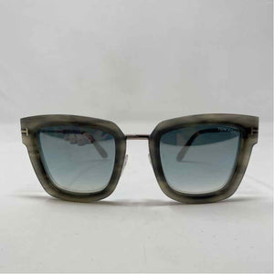 Pre-Owned Tom Ford Grey Multi Plastic Designer Sunglasses