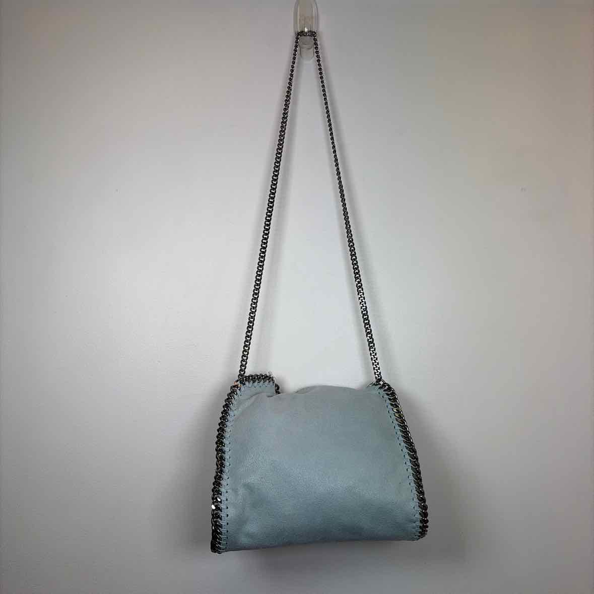 Pre-Owned Stella McCartney Blue faux leather Designer Handbag