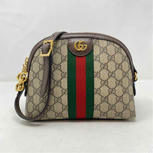 Pre-Owned Gucci Monogram Canvas Designer Handbag