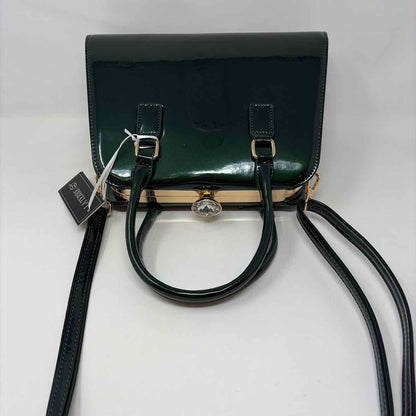 Green Patent Handbag