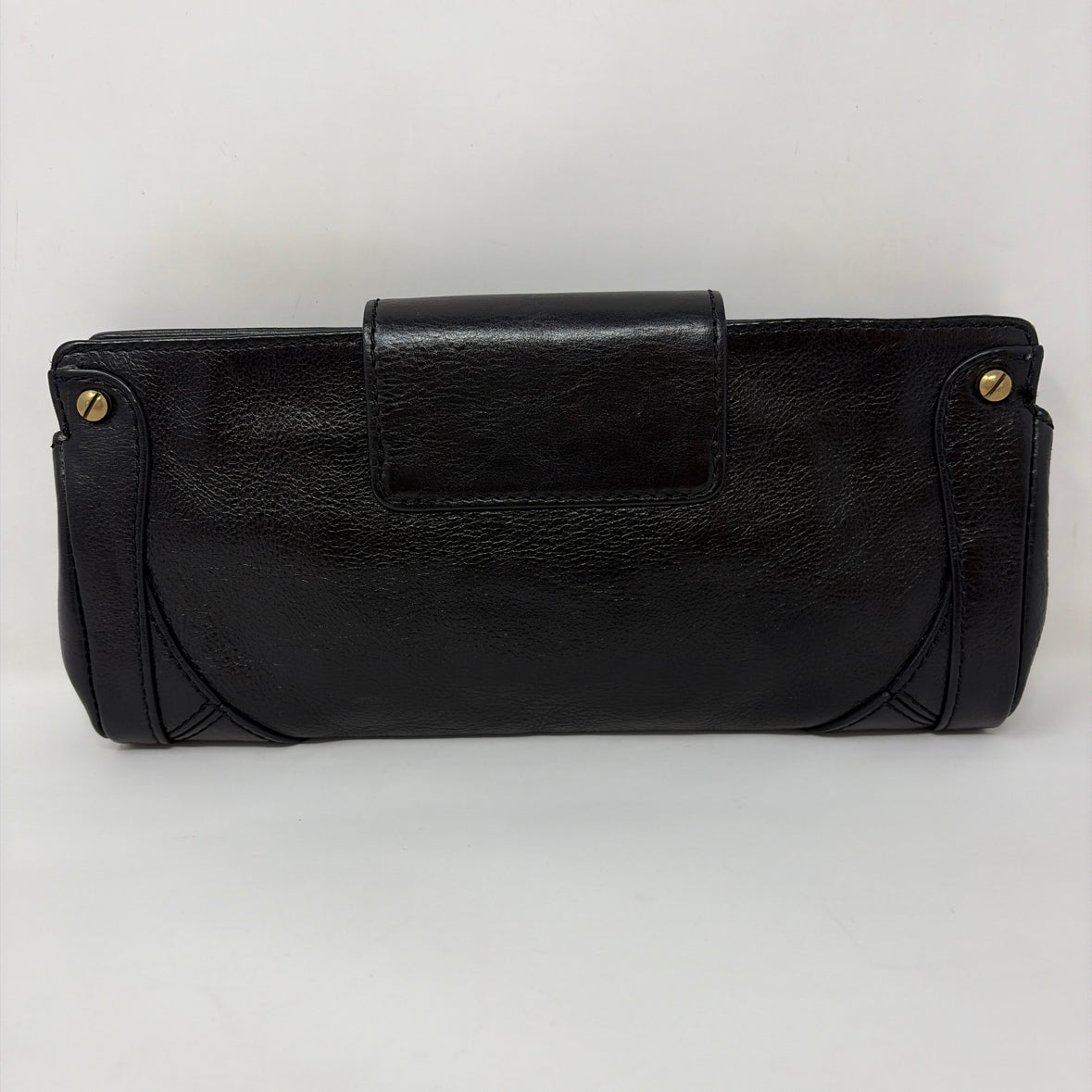 Pre-Owned Cole Haan Black Leather Wallet