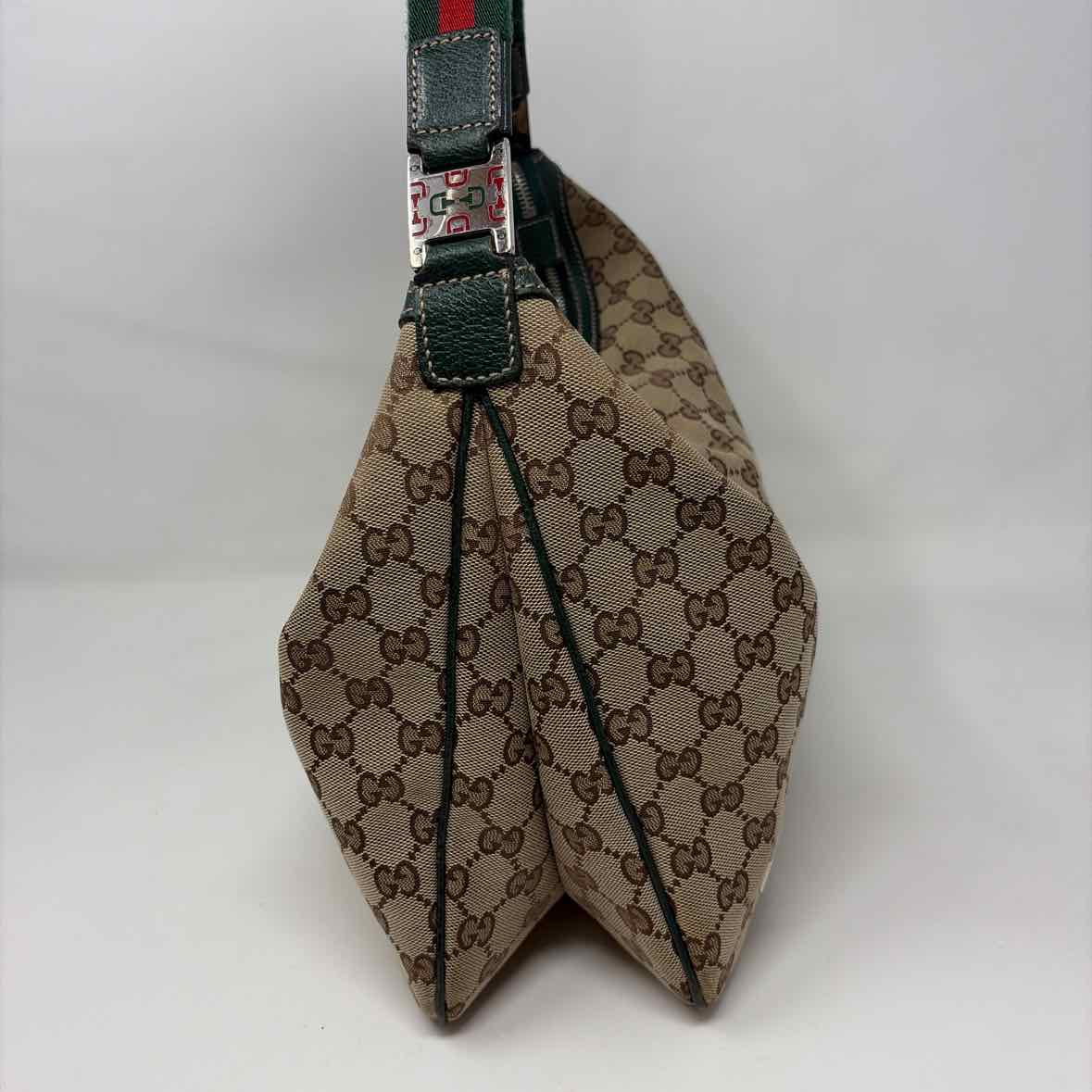 Pre-Owned Gucci Monogram Canvas Designer Handbag