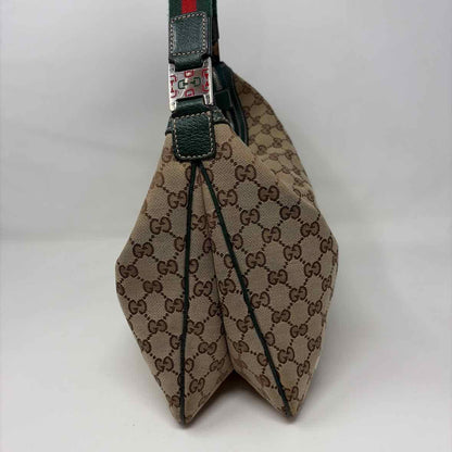 Pre-Owned Gucci Monogram Canvas Designer Handbag