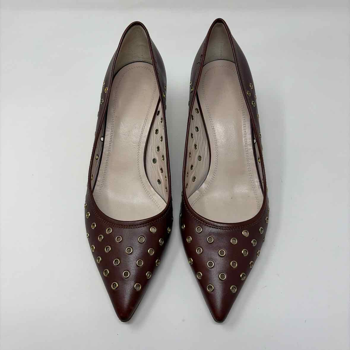 Pre-Owned Shoe Size 8.5 Sergio Rossi Cognac Heels