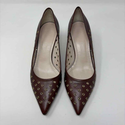 Pre-Owned Shoe Size 8.5 Sergio Rossi Cognac Heels