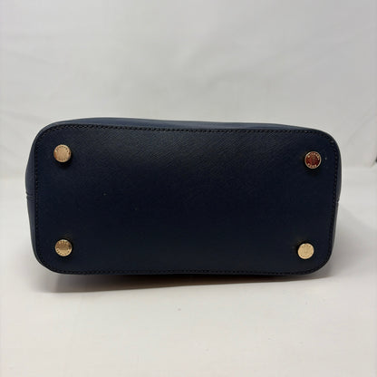 Pre-Owned Michael Kors Navy Coated Canvas Handbag