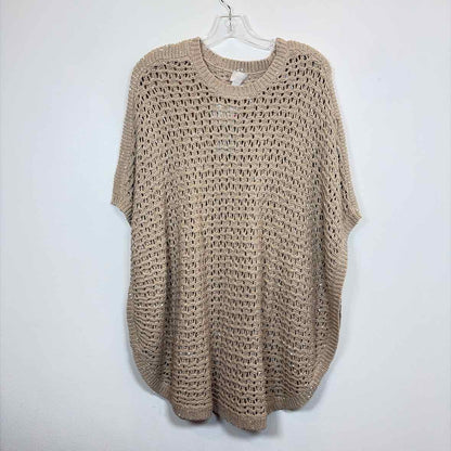 Pre-Owned Size XL Chico's Tan Poncho