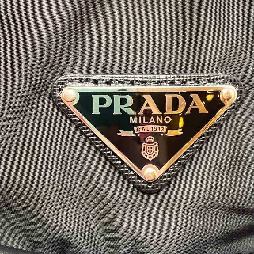 Pre-Owned Prada Black Nylon Designer Hats