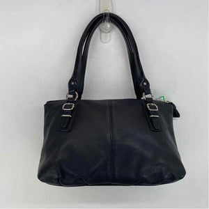 Pre-Owned Coach Black Leather Handbag