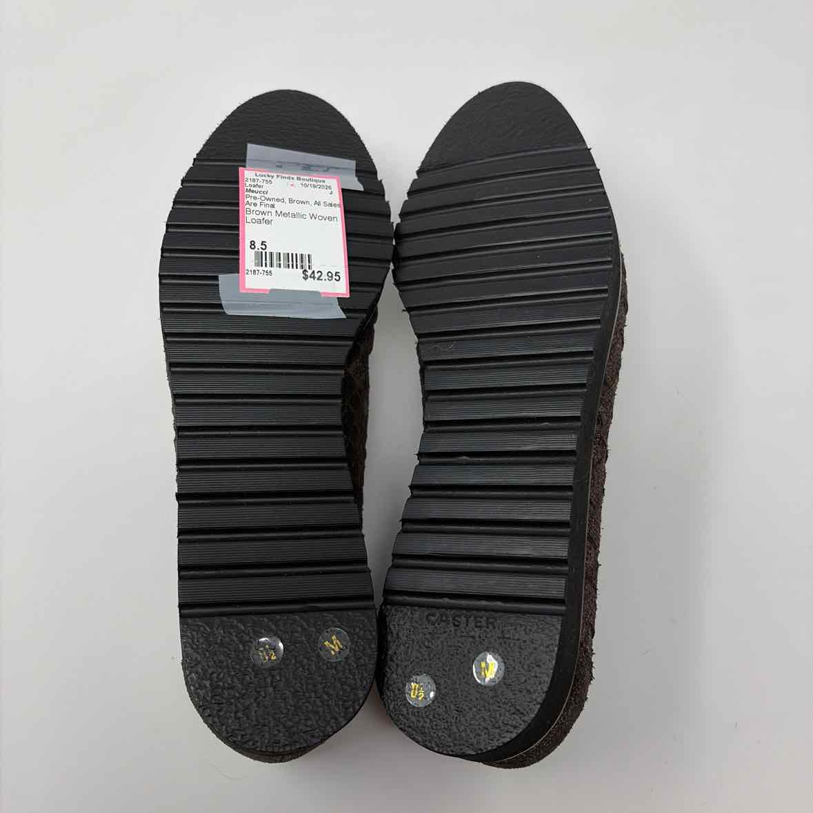 Pre-Owned Shoe Size 8.5 Meucci Brown Loafer