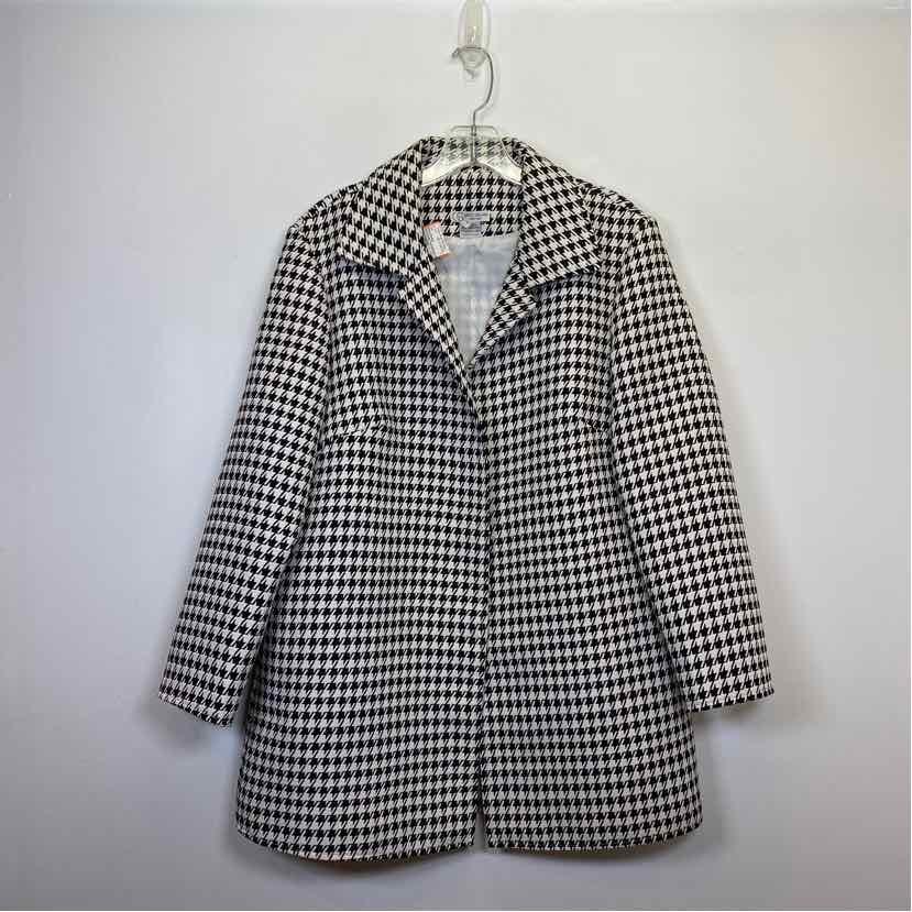 Pre-Owned Size XL Grace Chuang Houndstooth Coat