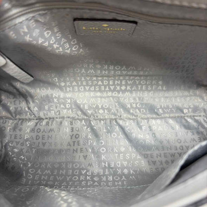 Pre-Owned Kate Spade Gray Leather Handbag