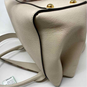 Pre-Owned Burberry White Leather Designer Handbag