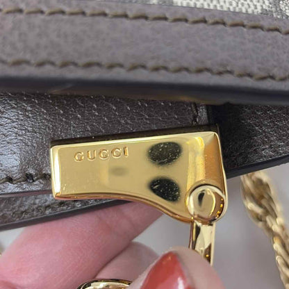 Pre-Owned Gucci Monogram Canvas Designer Handbag