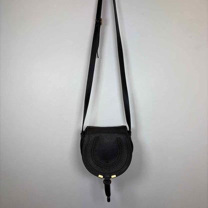 Pre-Owned Chloe Black Leather Designer Handbag