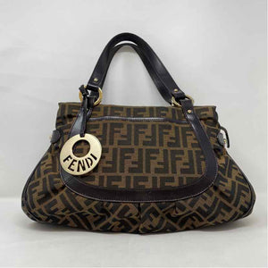 Pre-Owned Fendi Monogram Canvas Designer Handbag