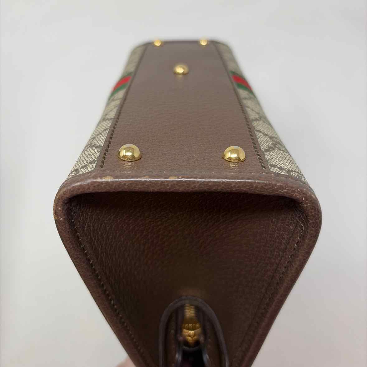 Pre-Owned Gucci Monogram Canvas Designer Handbag