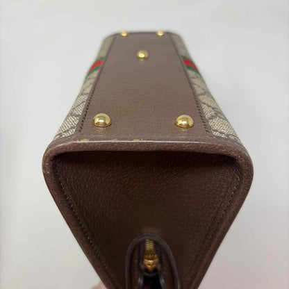 Pre-Owned Gucci Monogram Canvas Designer Handbag