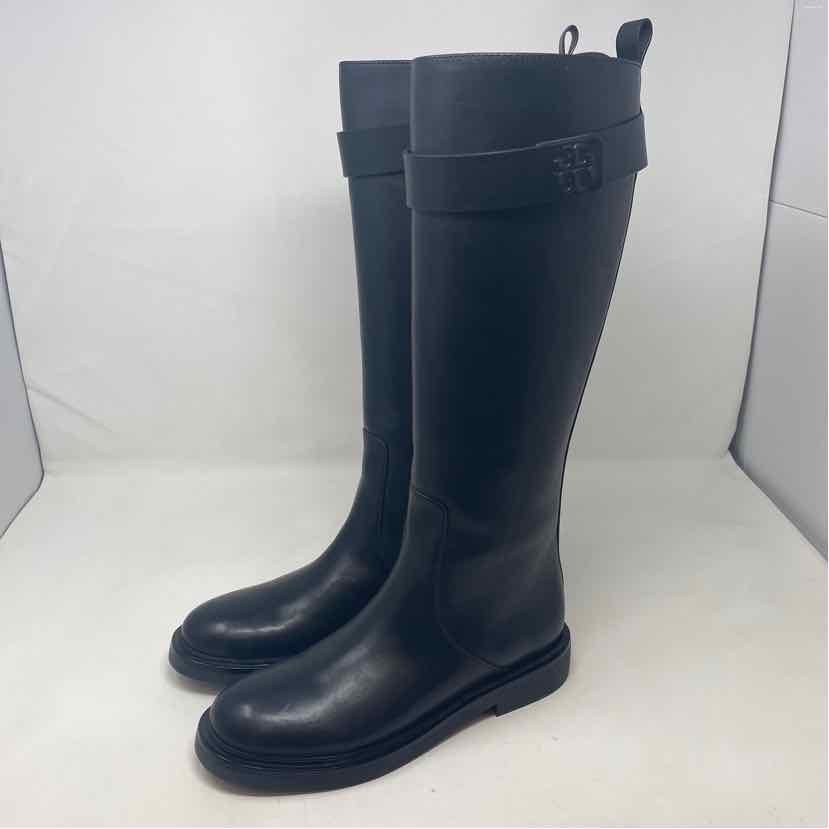 Pre-Owned Shoe Size 7.5 Tory Burch Black Boots