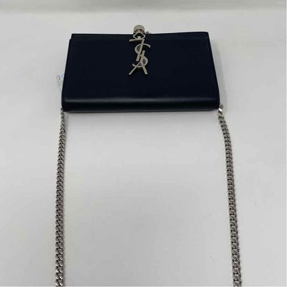 Pre-Owned Saint Laurent Black Leather Designer Handbag