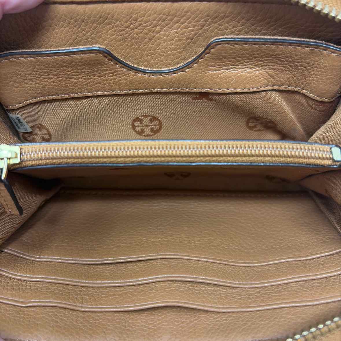 Pre-Owned Tory Burch Cognac Leather Wallet