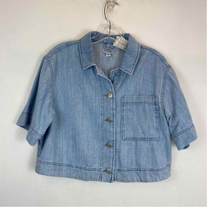 Pre-Owned Size 6/M River Island Denim Top