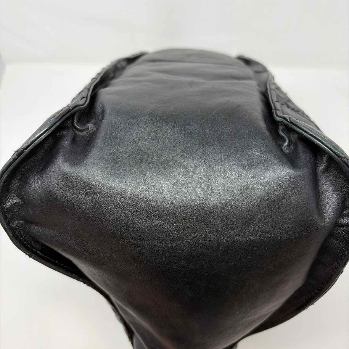 Pre-Owned Chanel Black Leather Designer Handbag