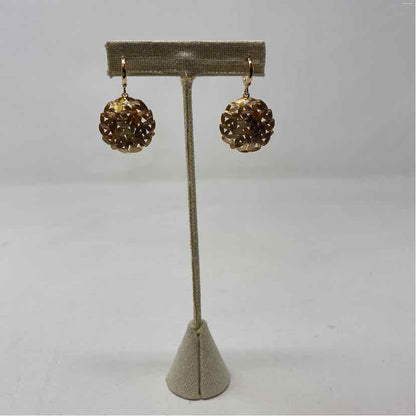 Gold Metal Earrings