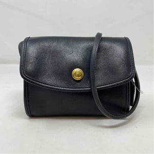 Pre-Owned Coach Black Leather Handbag