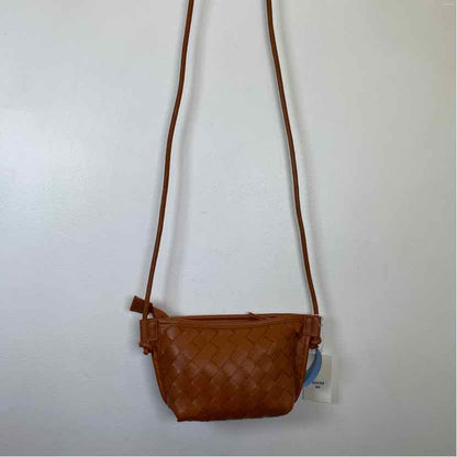 Cognac faux leather Handbag