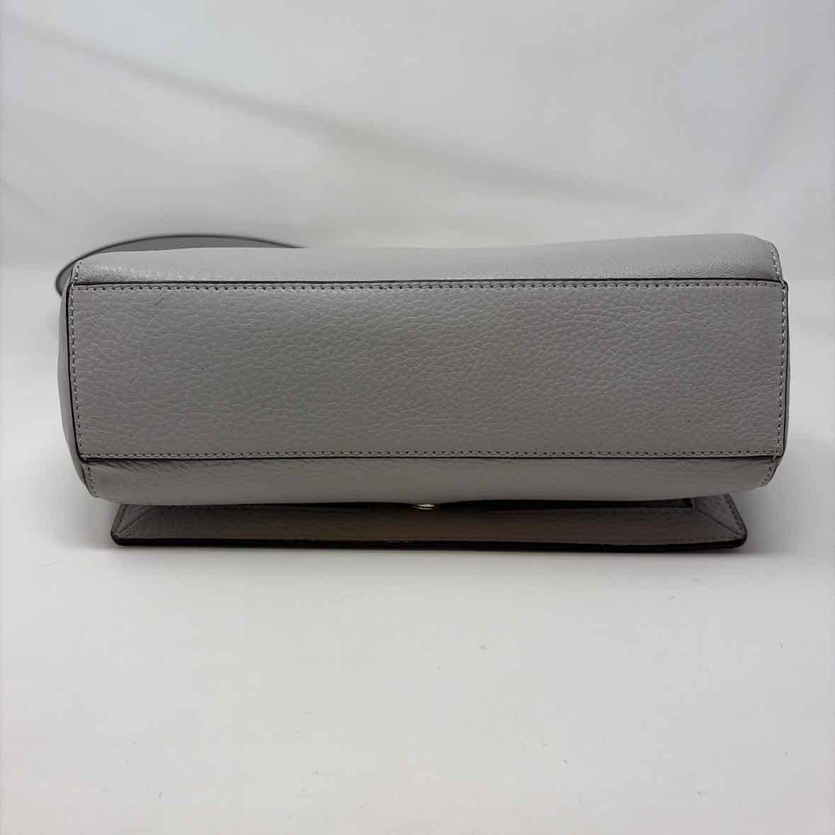 Pre-Owned Kate Spade Gray Leather Handbag