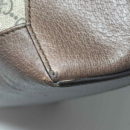 Pre-Owned Gucci Monogram Canvas Designer Handbag