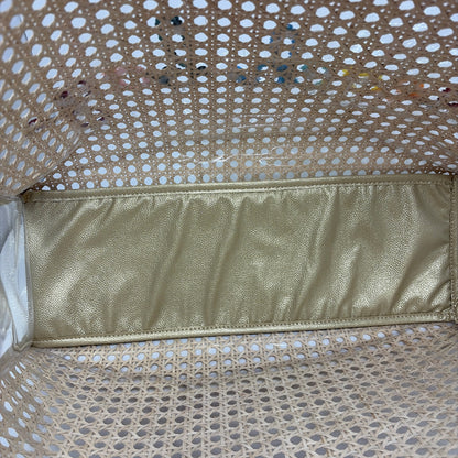 Pre-Owned Boutique Tan Straw Handbag