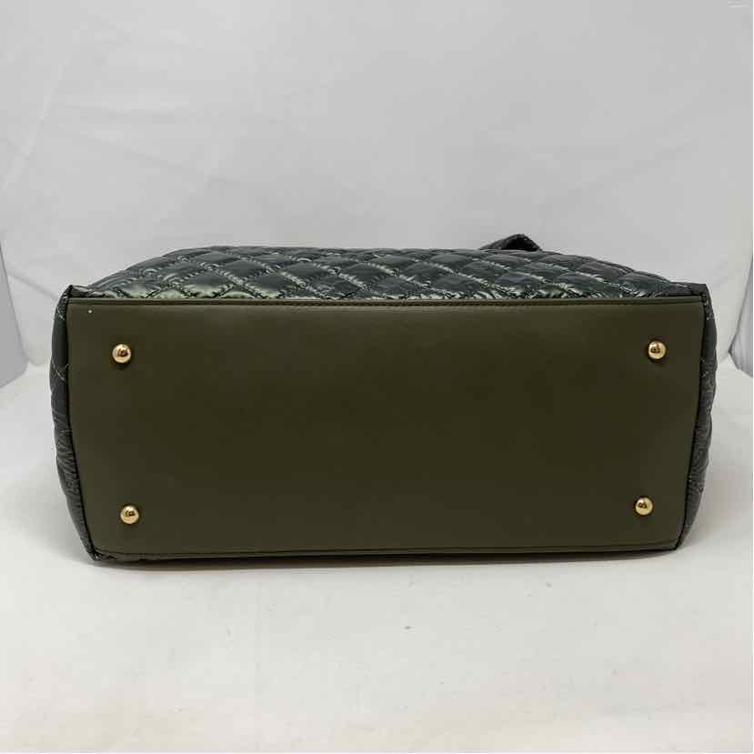 Boutique Olive Nylon Handbag