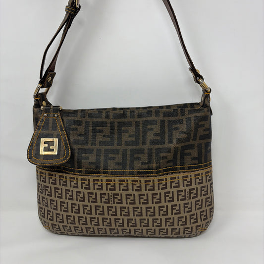 Pre-Owned Fendi Monogram Canvas Designer Handbag