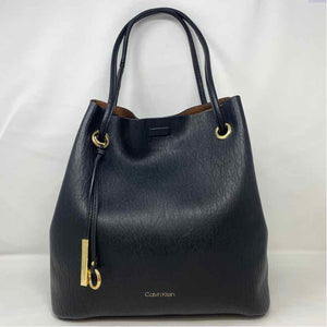 Pre-Owned Calvin Klein Black faux leather Handbag