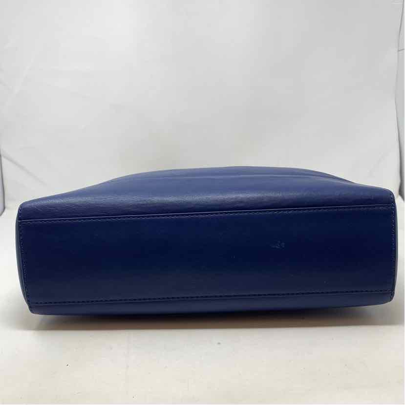 Pre-Owned Ralph Lauren Blue Leather Handbag