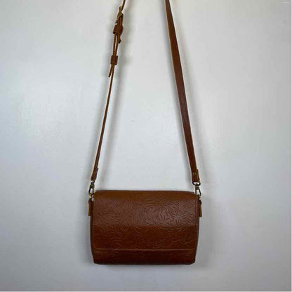 Pre-Owned Boutique Brown Leather Handbag