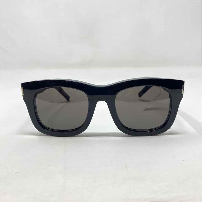 Pre-Owned Saint Laurent Black Plastic Designer Sunglasses
