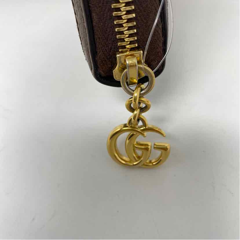 Pre-Owned Gucci Monogram Canvas Designer Wallet