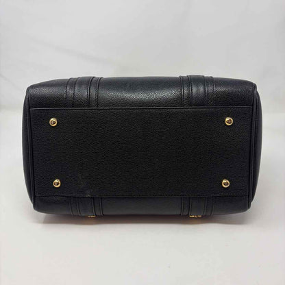 Pre-Owned MCM Black Leather Designer Handbag