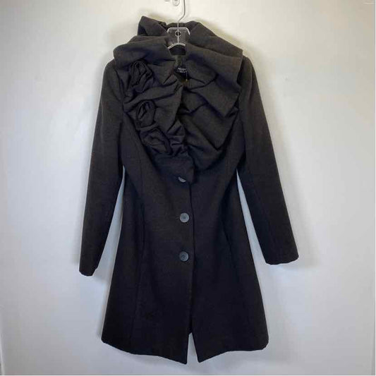 Pre-Owned Size S Rina Scimento Charcoal Coat