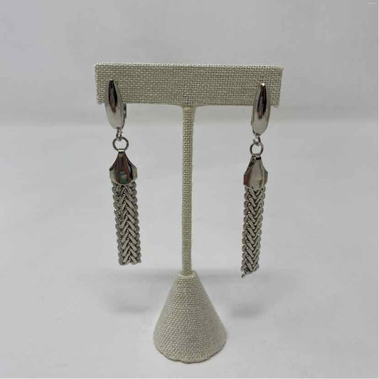 Silver Metal Earrings