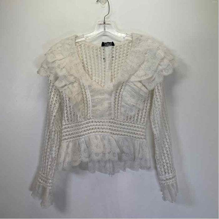 Pre-Owned Size S Gracia White Top