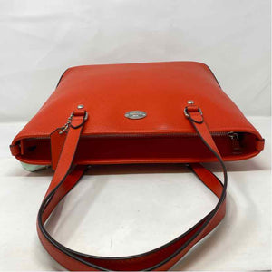 Pre-Owned Coach Red Leather Handbag